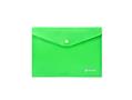 Document holder bag, A5, PP, snap, PANTA PLAST, neon green